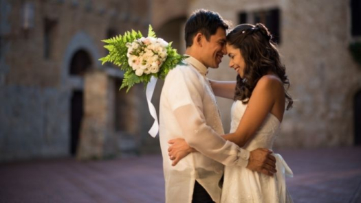 picture of Couple and Film editing 